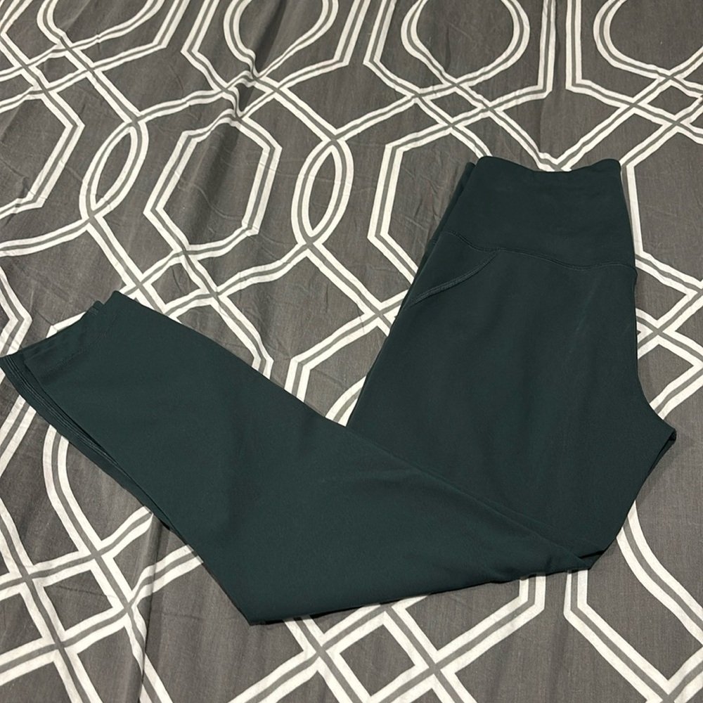 Girlfriend Collective green leggings size small